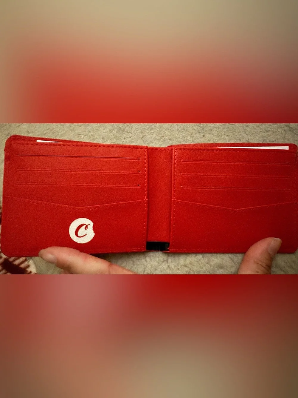 Cookies Red Bi-Fold Men’s Wallet